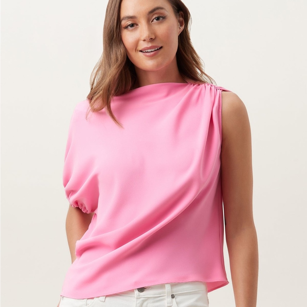 TRINA TURK Pixie Shoulder Top